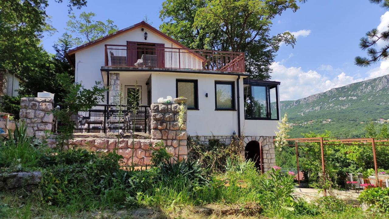 Amazing Sea-Mountain Valley View House With 3 Terraces And Huge Chill Gardens, 5Min From The Sea! Bribir  Exterior foto