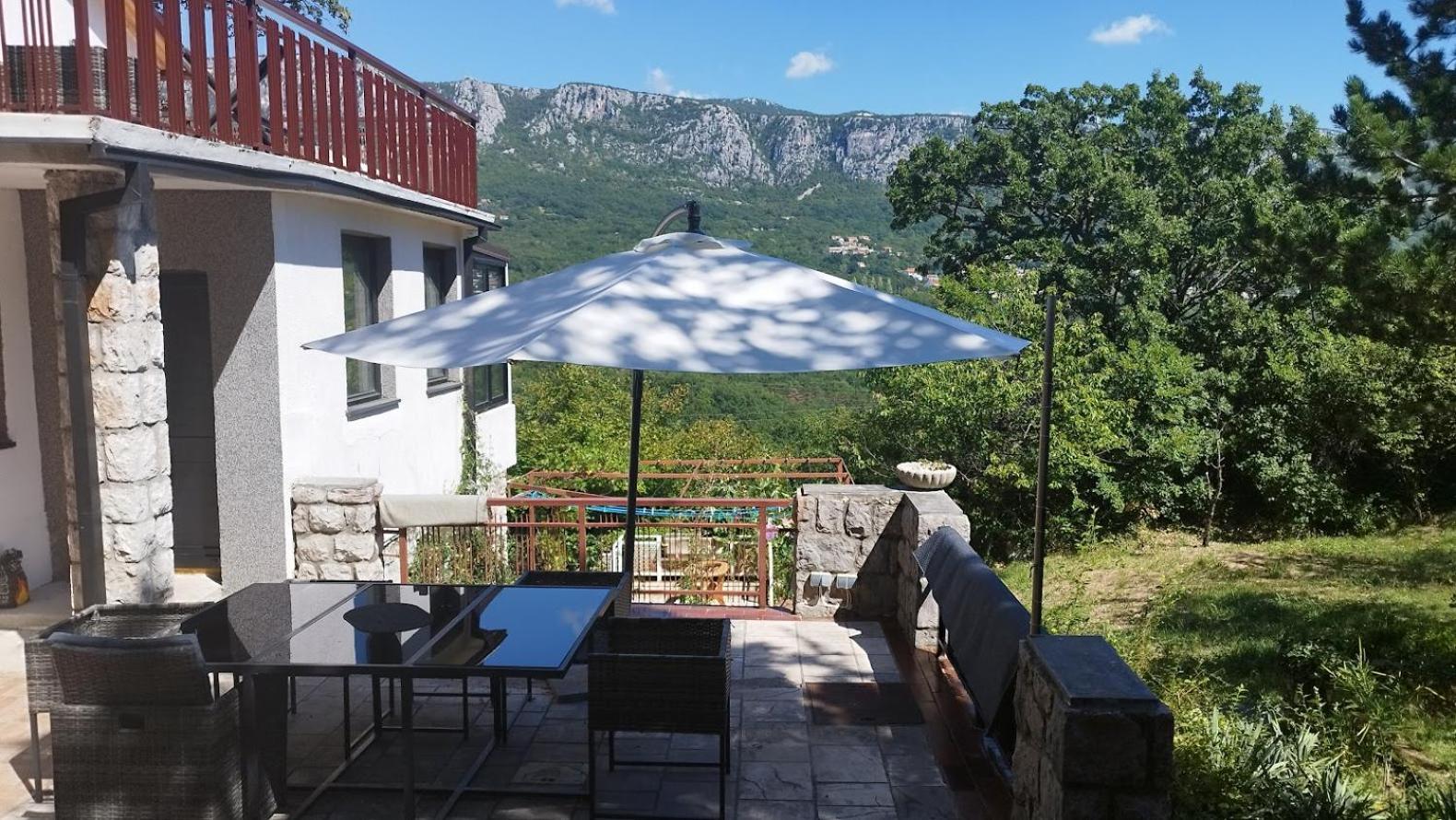 Amazing Sea-Mountain Valley View House With 3 Terraces And Huge Chill Gardens, 5Min From The Sea! Bribir  Exterior foto